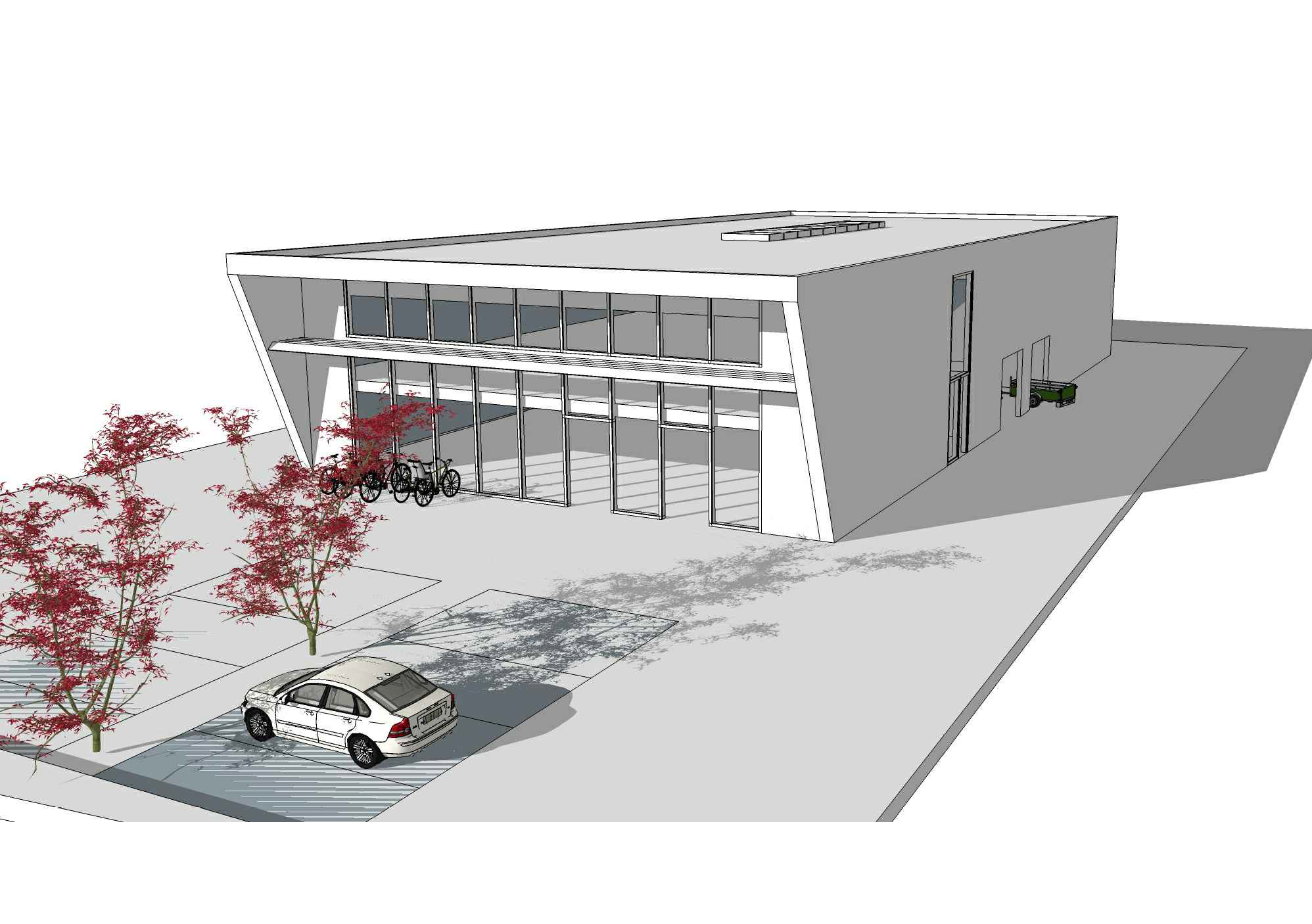 Nieuwbouw Merelbeke Kringwinkel