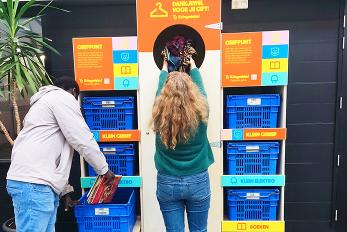 Nieuw geefpunt in Bedrijvencentrum De Punt